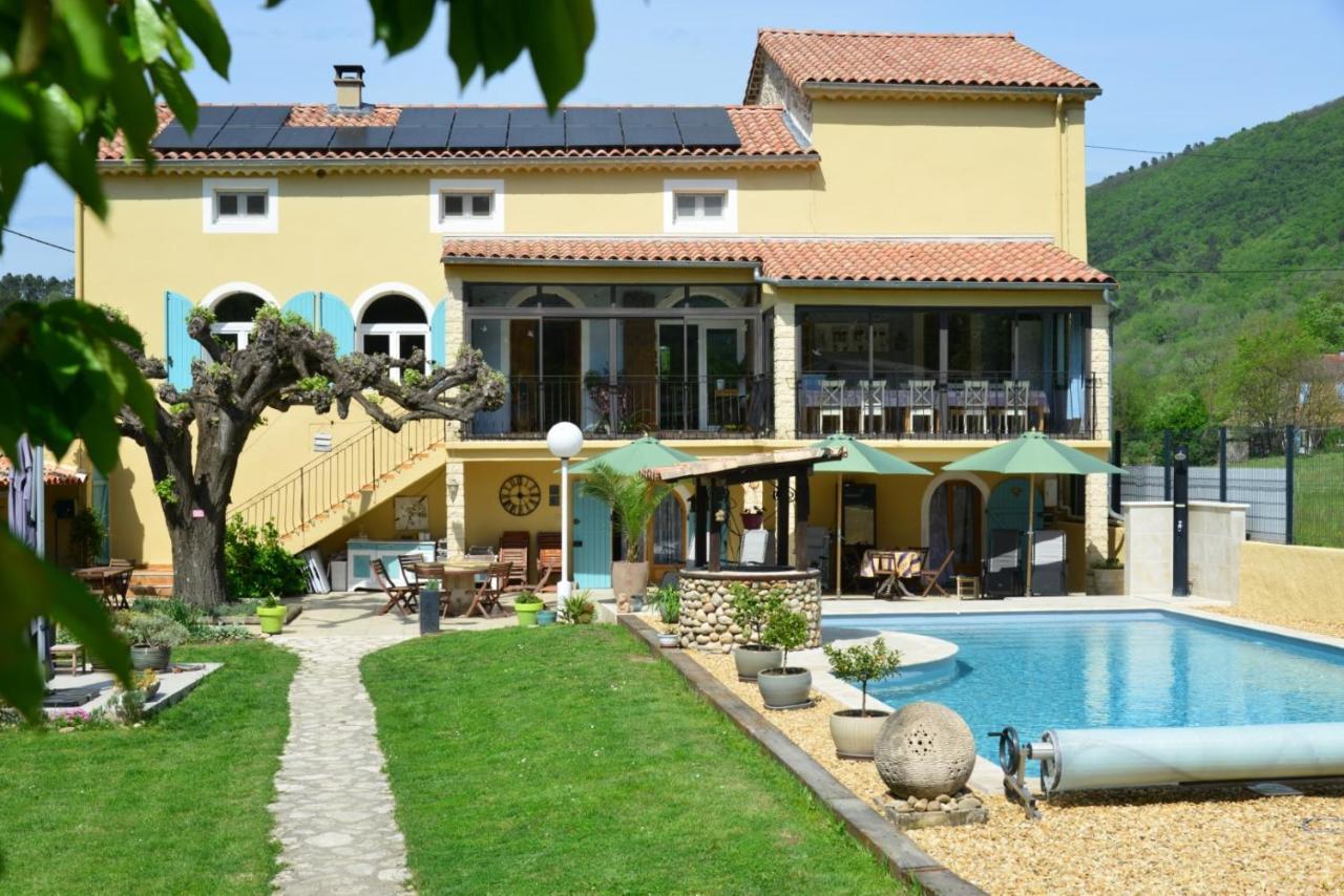 Bed and Breakfast Au Grand Bonheur Besseges Exterior foto